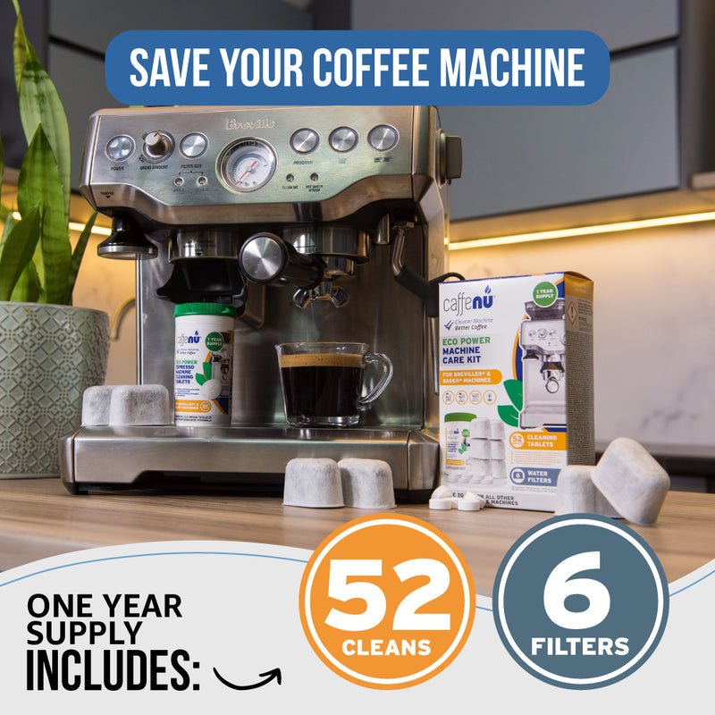 Caffenu 1 Year Eco Care Kit for Breville Espresso Machines