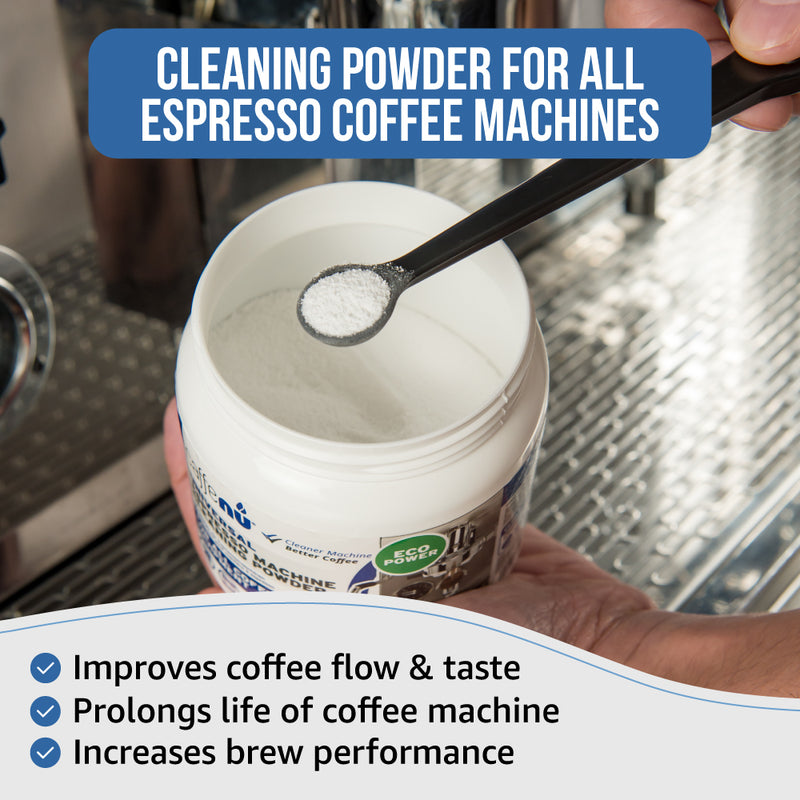Caffenu Espresso Coffee Machine Cleaning Powder-450g