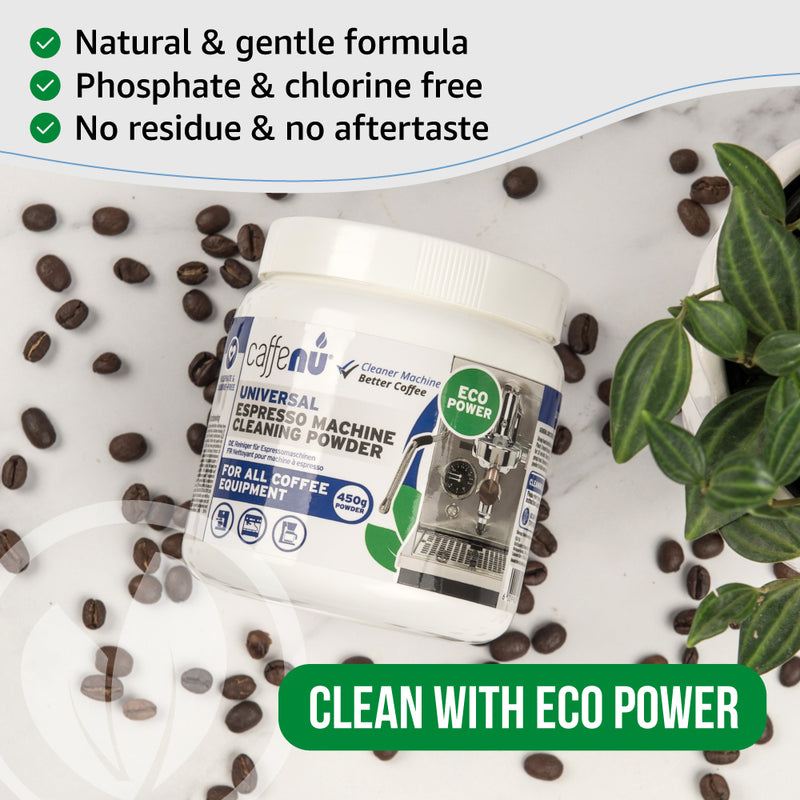 Caffenu Espresso Coffee Machine Cleaning Powder-450g