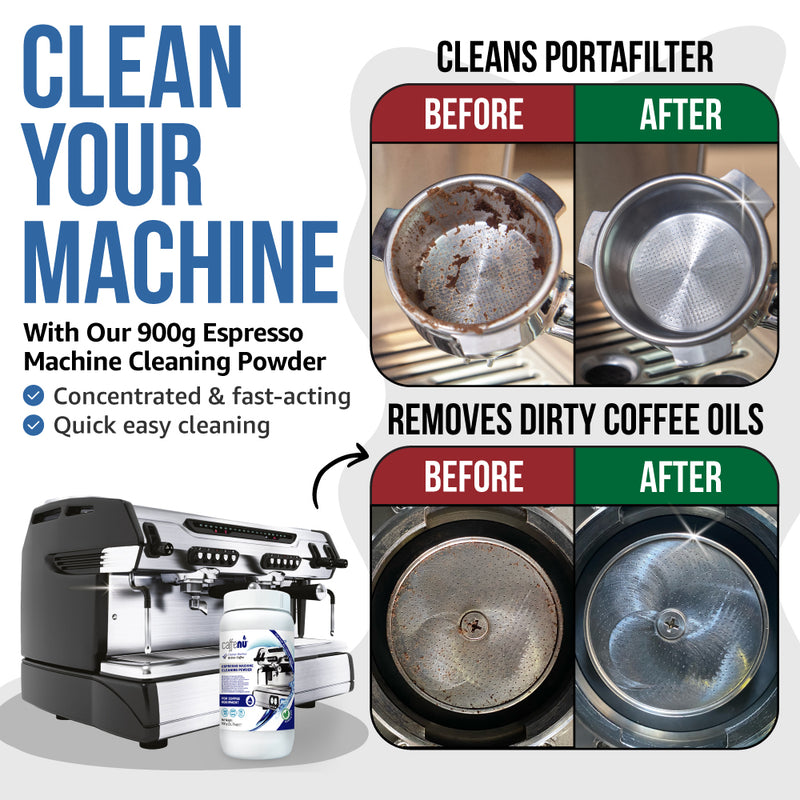 Caffenu Espresso Coffee Machine Cleaning Powder