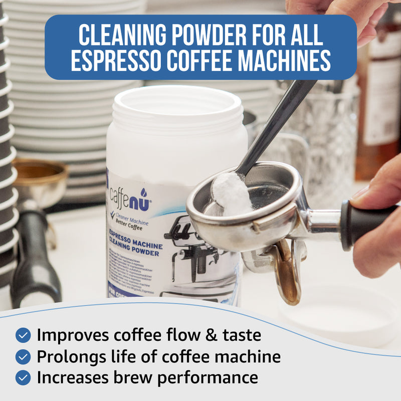 Caffenu Espresso Coffee Machine Cleaning Powder