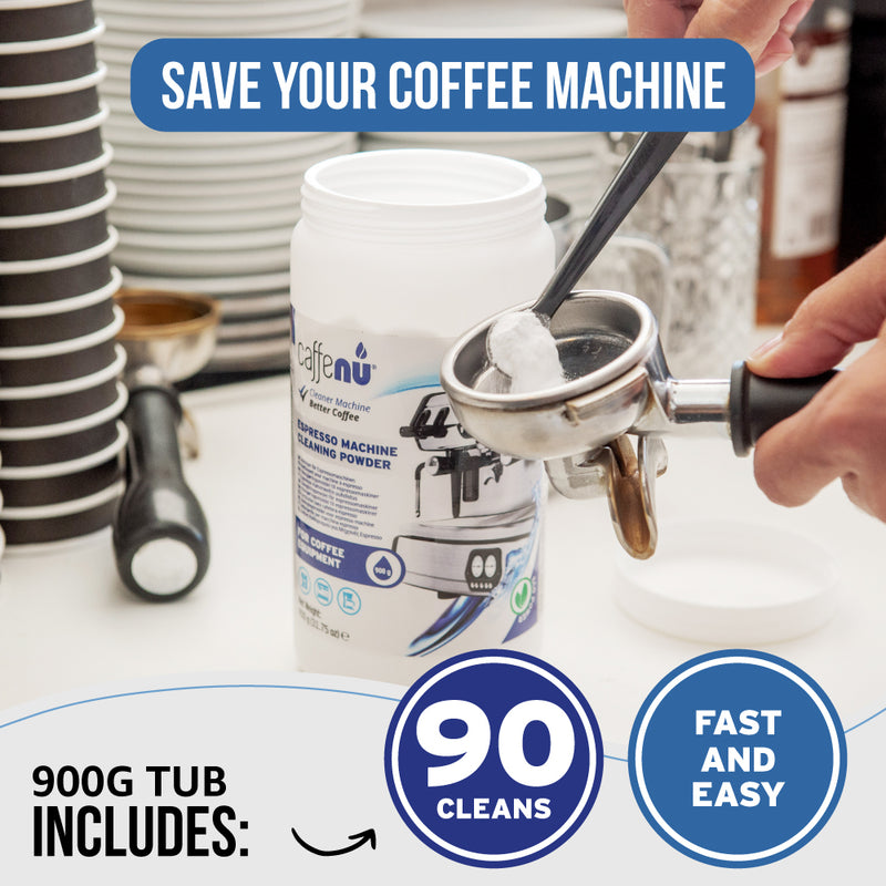 Caffenu Espresso Coffee Machine Cleaning Powder