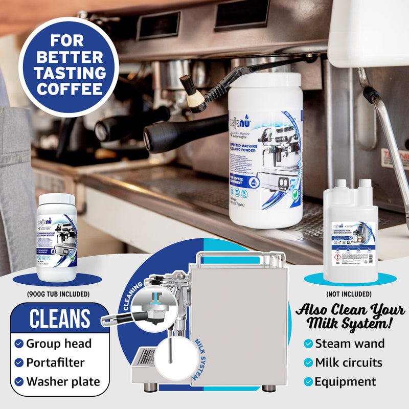 Caffenu Espresso Coffee Machine Cleaning Powder