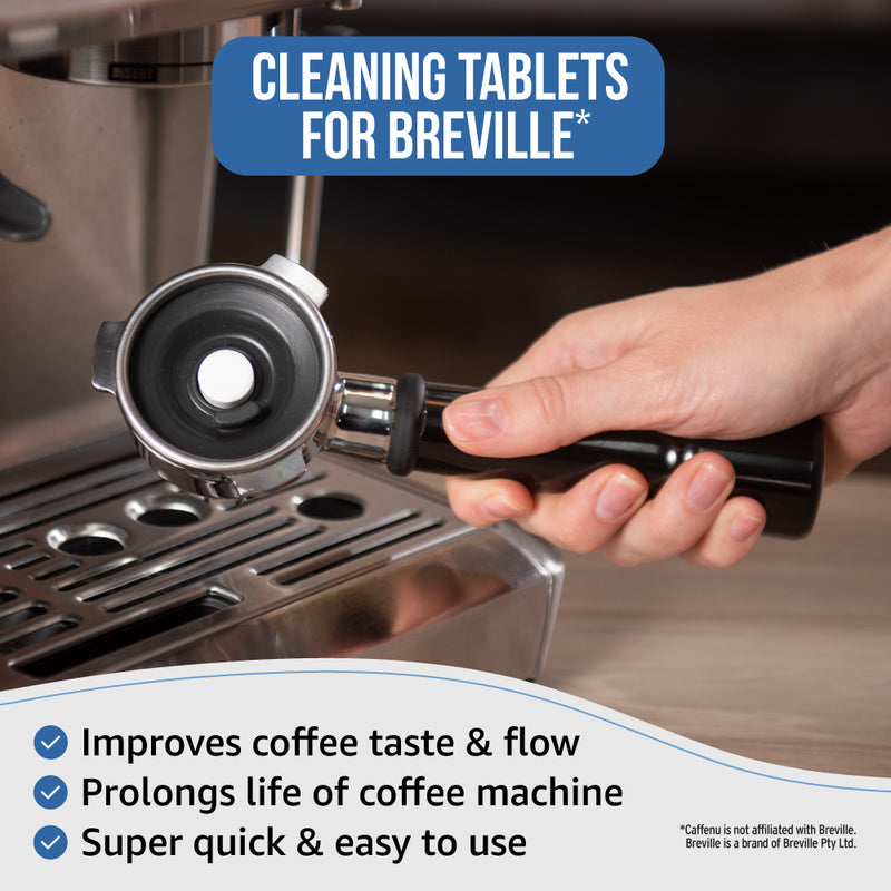Caffenu Eco Power Coffee Cleaning Tablets for Breville Espresso machines