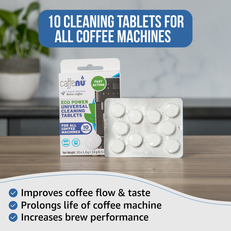Caffenu Universal Coffee Machine Cleaning Tablets