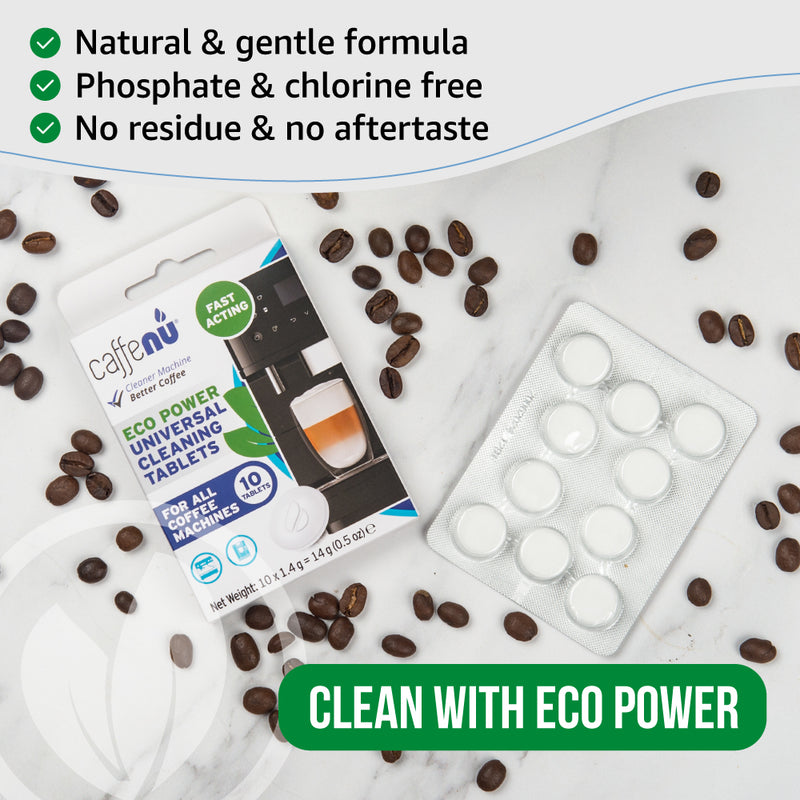 Caffenu Universal Coffee Machine Cleaning Tablets