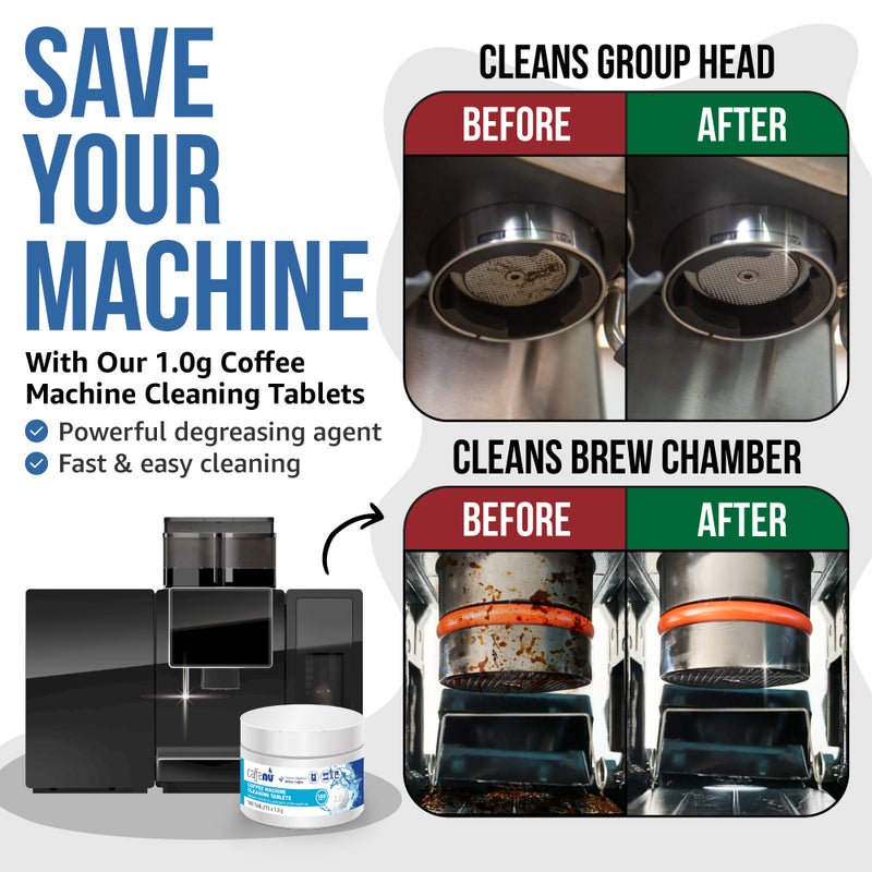 Caffenu Espresso Coffee Machine Cleaning Tablets (1.0 g)