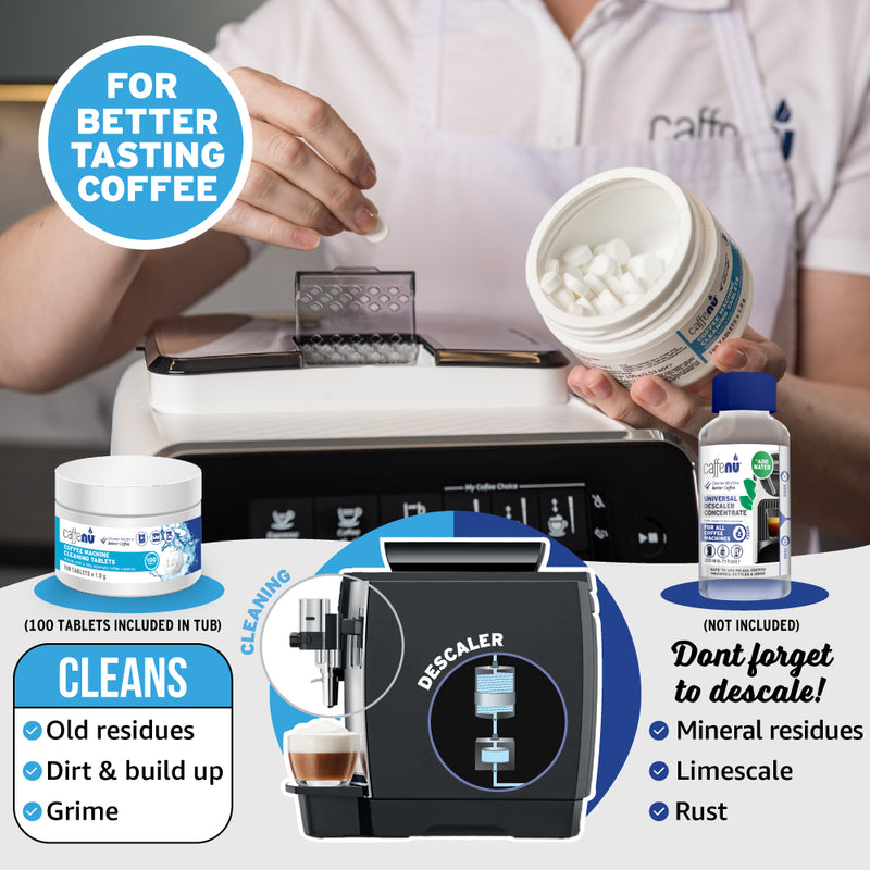 Caffenu Espresso Coffee Machine Cleaning Tablets (1.0 g)