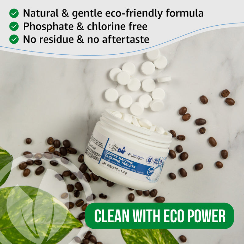 Caffenu Espresso Coffee Machine Cleaning Tablets (1.4 g)