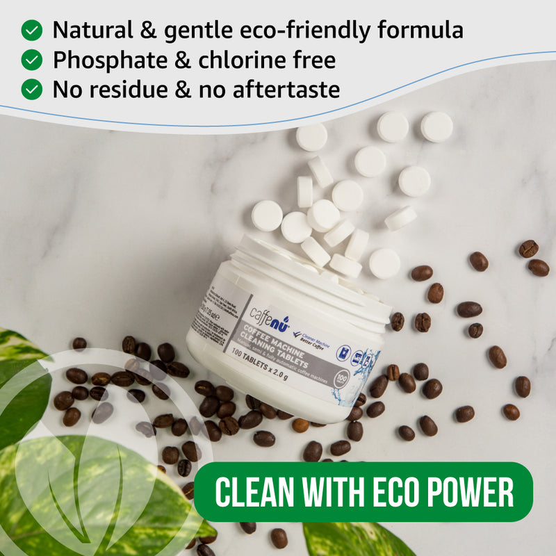 Caffenu Espresso Coffee Machine Cleaning Tablets (2.0 g)