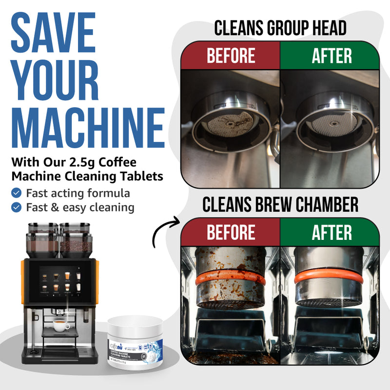 Caffenu Espresso Coffee Machine Cleaning Tablets (2.5 g)