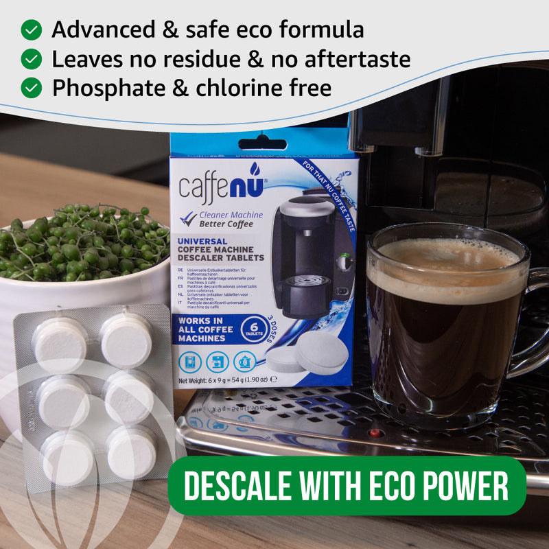 Caffenu Universal Descaling Tablets for Coffee Machines