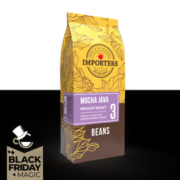 Importers Mocha Java Coffee Beans - 250g thumbnail