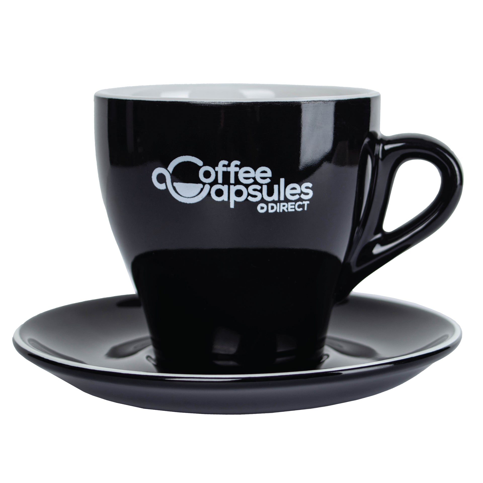 CCD Branded Cup and Saucer Set – Coffee Capsules Direct