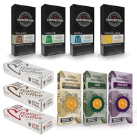 Favourites Sampler Pack – 100 Nespresso compatible coffee capsules