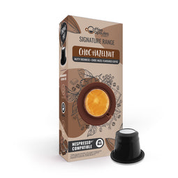 Choc Hazelnut Coffee - 10 Nespresso compatible coffee capsules thumbnail