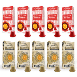 Coffee Capsules Direct's Lovers bundle - 100 Nespresso Compatible coffee capsules thumbnail