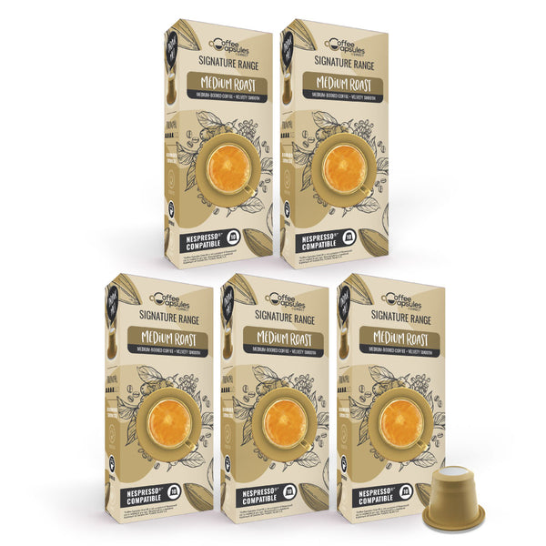 Medium Roast - Nespresso compatible coffee capsules