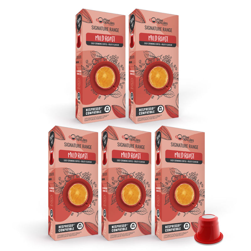 Mild Roast - Nespresso compatible coffee capsules