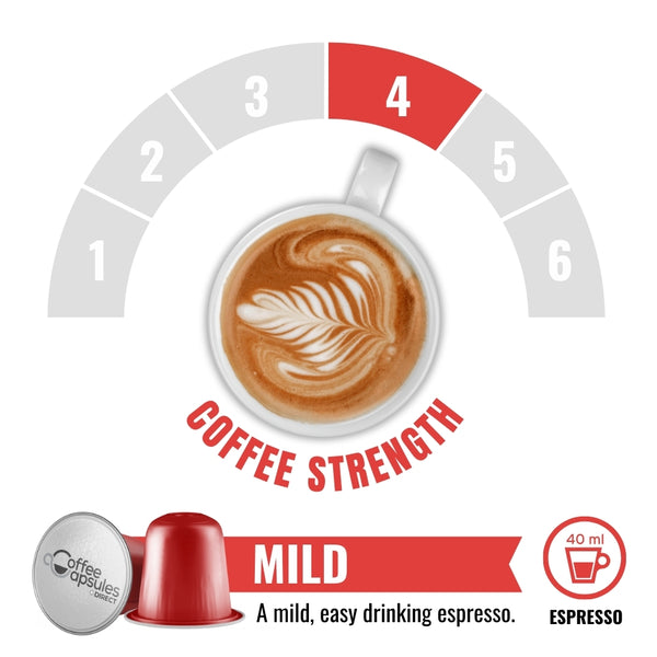 Mild Roast - Nespresso compatible coffee capsules