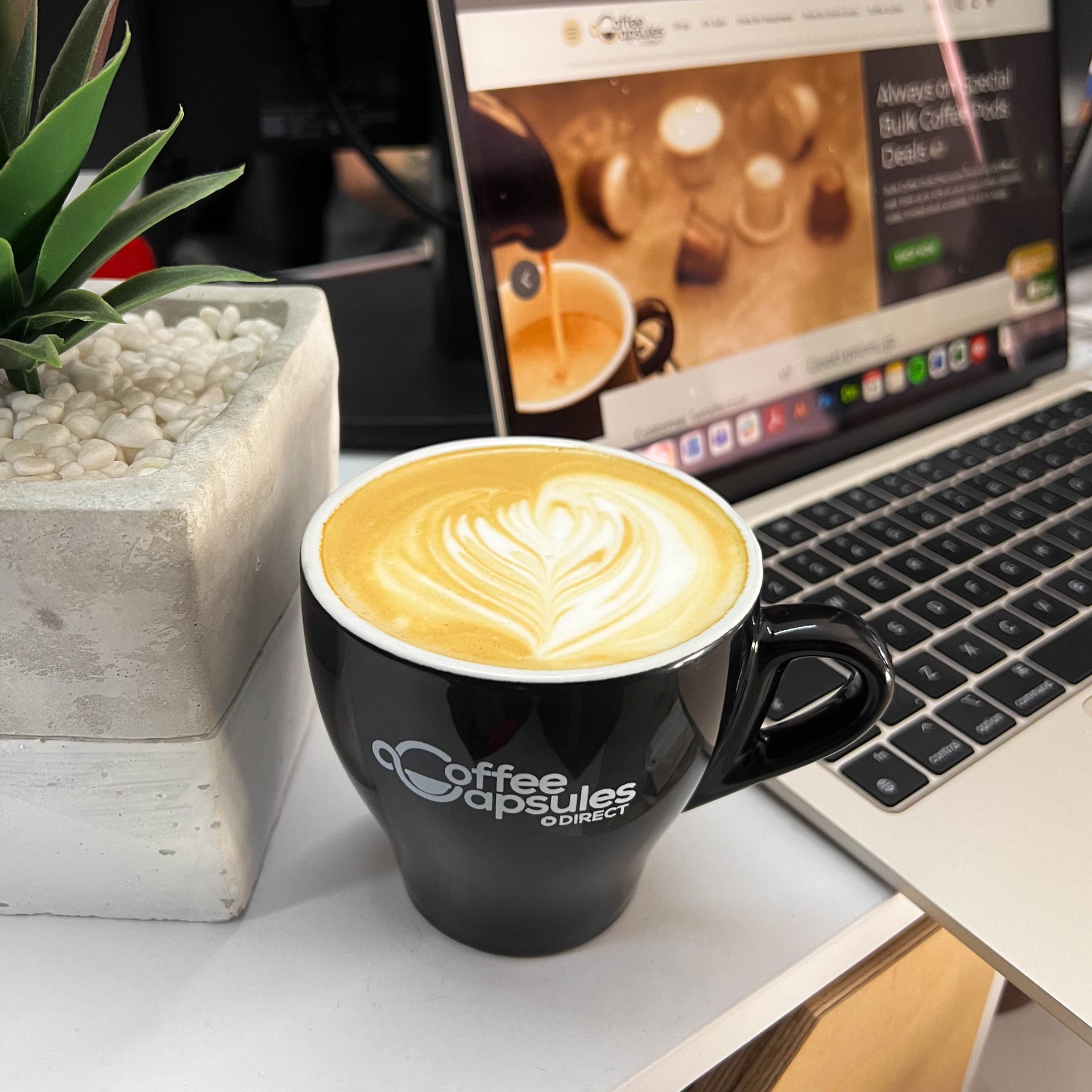 CCD Branded Cup and Saucer Set – Coffee Capsules Direct