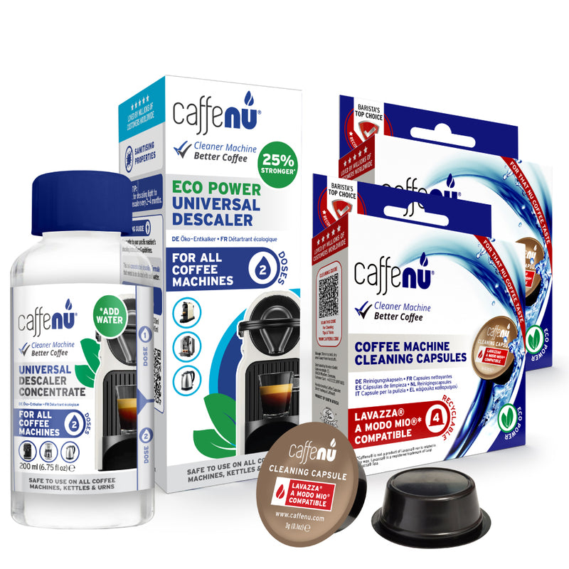 Caffenu Coffee Machine Cleaning Kit - Lavazza A Modo Mio compatible