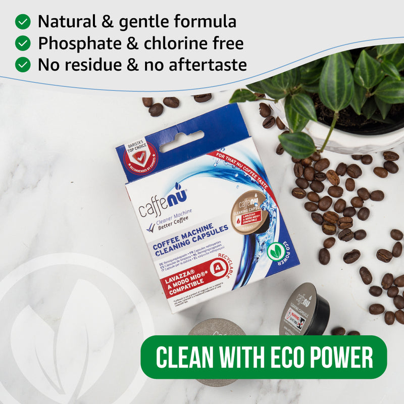 Caffenu Coffee Machine Cleaning Kit - Lavazza A Modo Mio compatible
