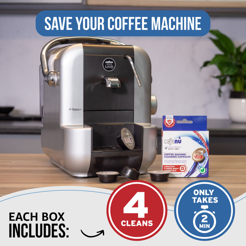 Caffenu Coffee Machine Cleaning Kit - Lavazza A Modo Mio compatible