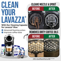 Caffenu Coffee Machine Cleaning Kit - Lavazza Blue compatible