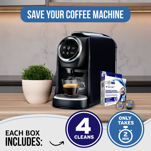 Caffenu Coffee Machine Cleaning Kit - Lavazza Blue compatible