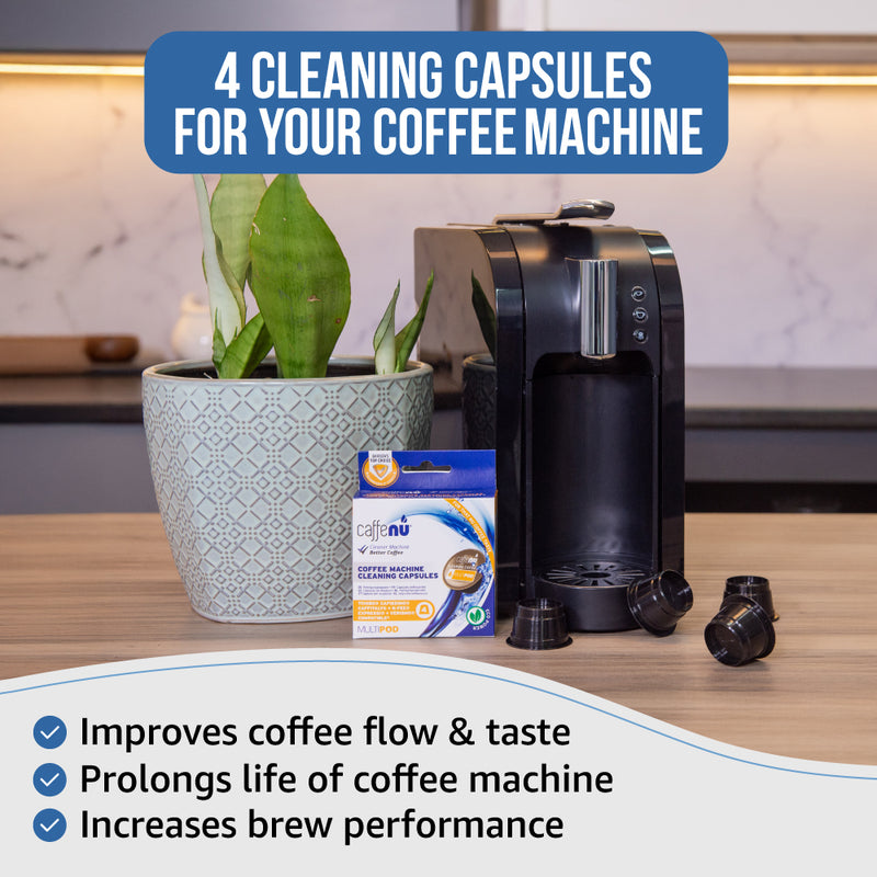 Caffenu Multipod Coffee Machine Cleaning Kit - K-fee & Caffitaly compatible