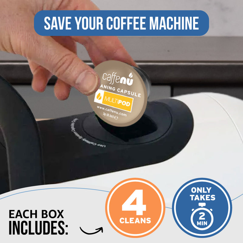 Caffenu Multipod Coffee Machine Cleaning Kit - K-fee & Caffitaly compatible