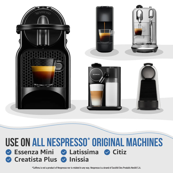 Caffenu Coffee Machine Cleaning Capsules - Nespresso compatible