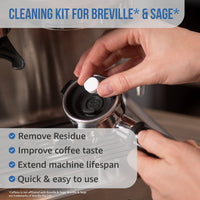 Caffenu Cleaning and Descaling Kit for Breville