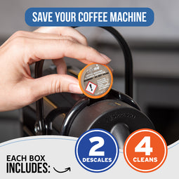 Caffenu Coffee Machine Cleaning Kit - Nespresso compatible