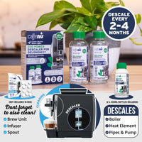 Caffenu Eco Descaler for Delonghi - Value pack (4 Uses)