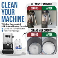 Caffenu Universal Coffee Machine Milk System Cleaner - 1000ml