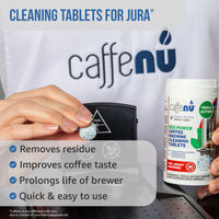 Caffenu 2 Phase Cleaning tablets for Jura