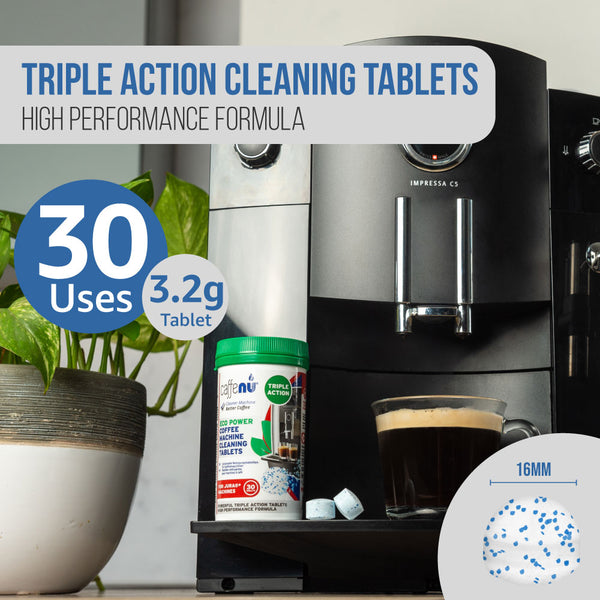 Caffenu 2 Phase Cleaning tablets for Jura