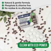 Caffenu Eco Power Coffee Cleaning Tablets for Delonghi Espresso machines
