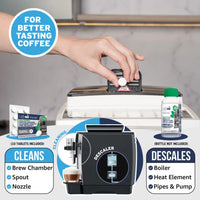 Caffenu Eco Power Coffee Cleaning Tablets for Delonghi Espresso machines