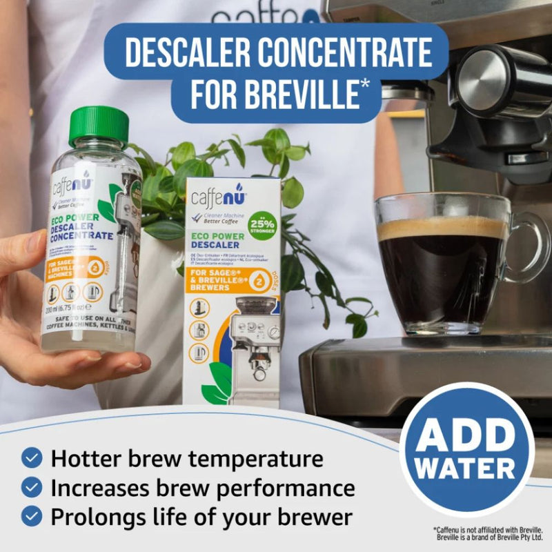 Caffenu Eco Descaler for Breville and Sage - Value pack (4 Uses)