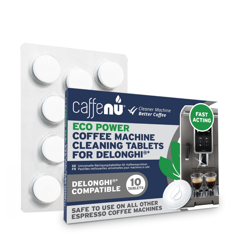 Caffenu Eco Power Coffee Cleaning Tablets for Delonghi Espresso machines