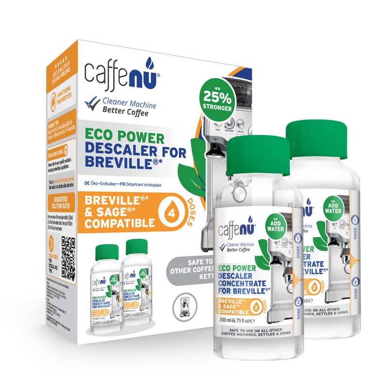 Caffenu Eco Descaler for Breville and Sage - Value pack (4 Uses)