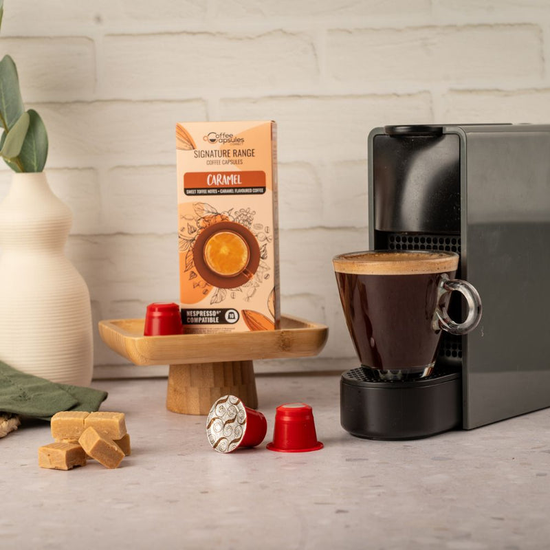 Caramel Coffee - 10 Nespresso compatible coffee capsules
