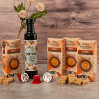 Caramel Coffee & Syrup Bundle - 40 Nespresso compatible coffee capsules