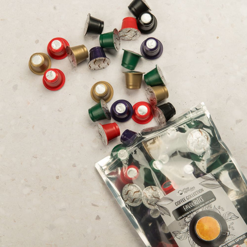 Coffee Collection Favourites - 100 Nespresso compatible coffee capsules
