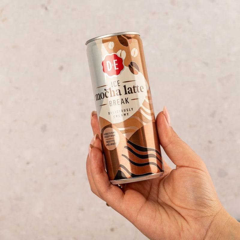 Douwe Egberts Iced Mocha Latte - 250ml RTD can