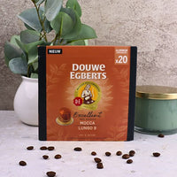 Douwe Egberts Excellence Mocca - Aluminium Nespresso compatible coffee capsules (20 Pack)