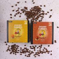 Douwe Egberts Variety Bulk pack - 40 Aluminium Nespresso compatible coffee capsules